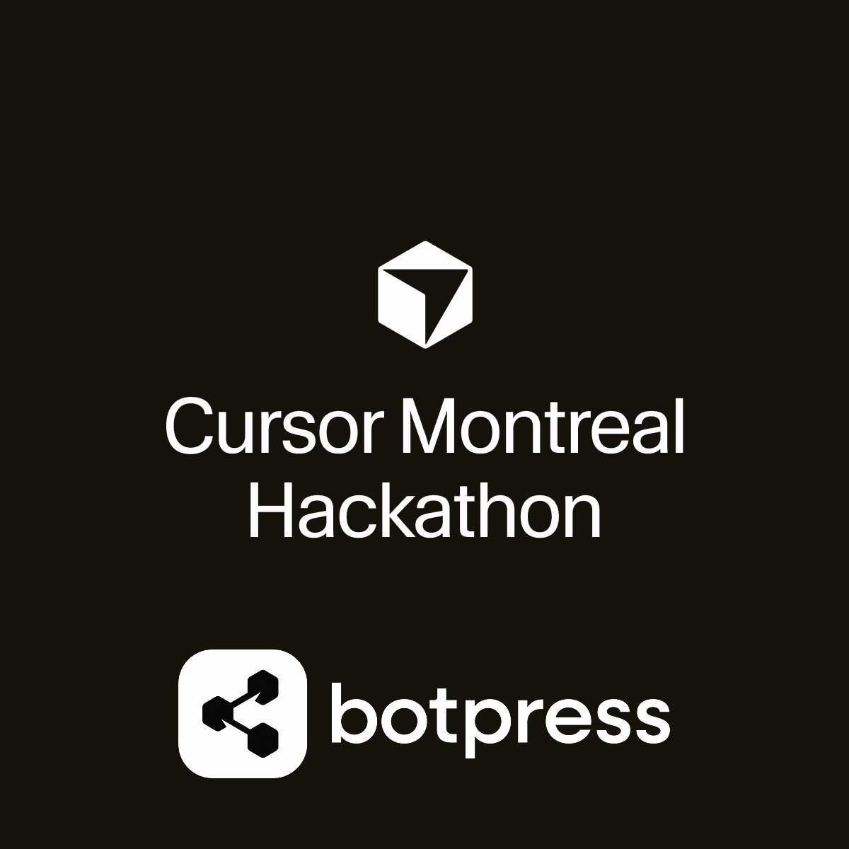 Cursor Hackathon Montreal