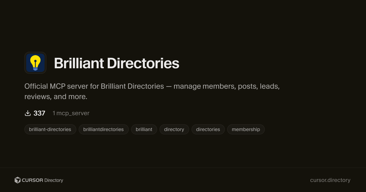 Brilliant Directories | Cursor Directory | Cursor Directory